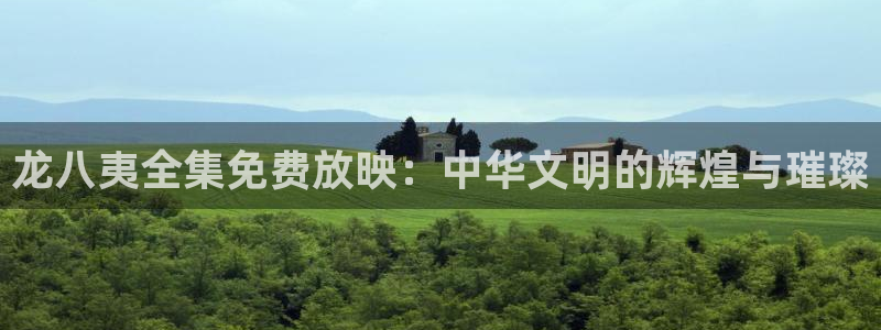 门徒娱乐网站：龙八夷全集免费放映：中华文明的辉煌与璀璨